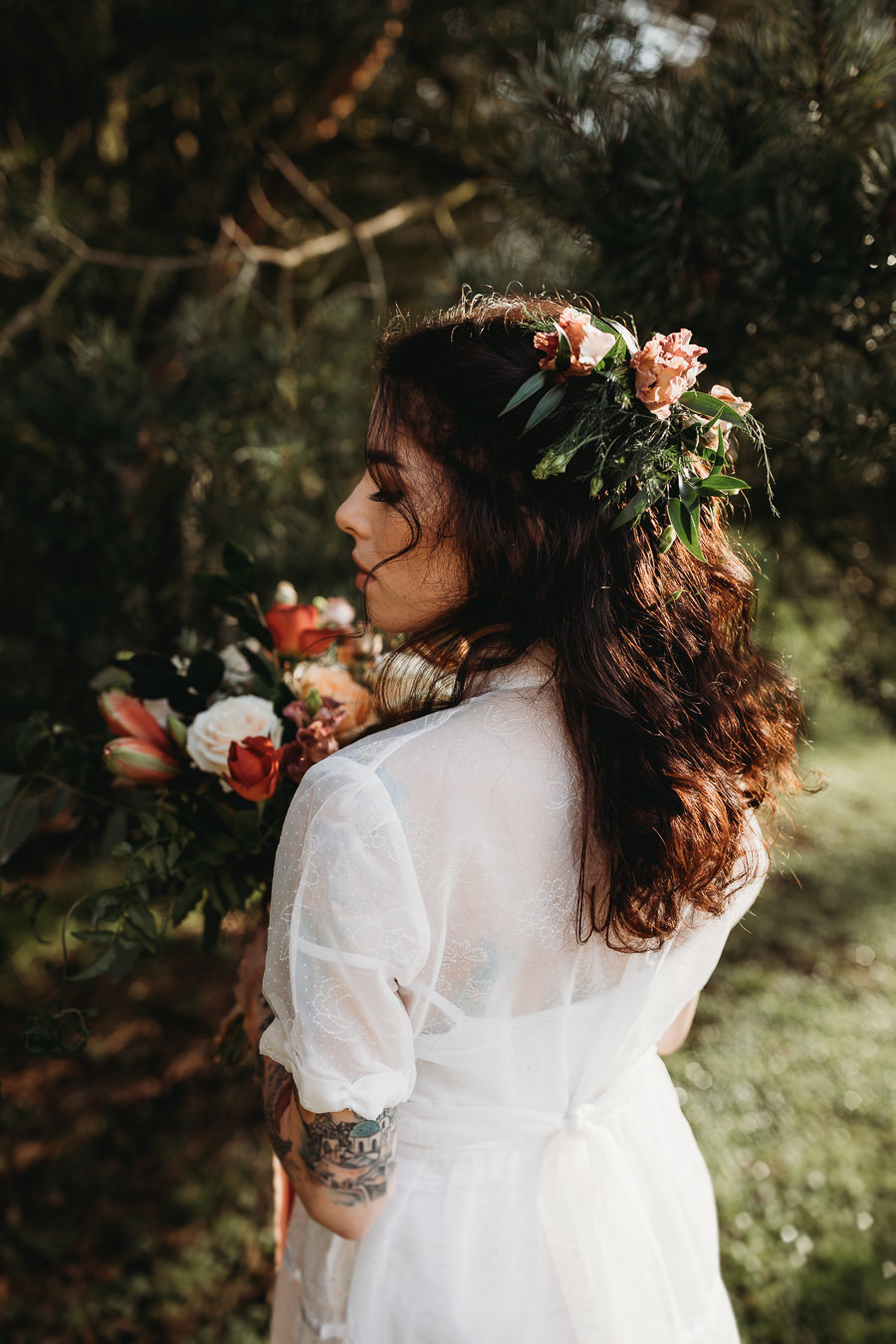 Simple, beautiful and sustainable elopement ideas, from Thyme Lane Photography