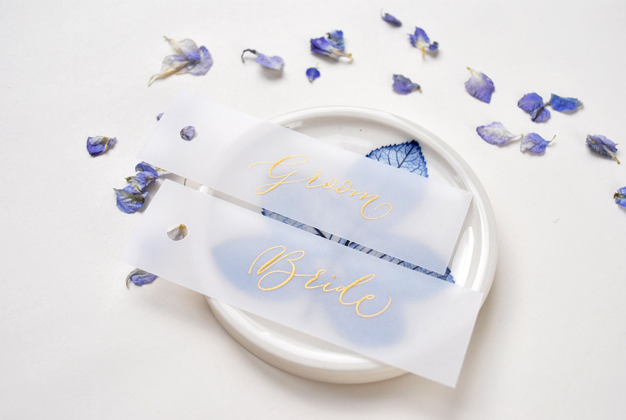 Calligraphy for weddings in the UK, Claire Gould calligrapher By Moon and Tide (5)