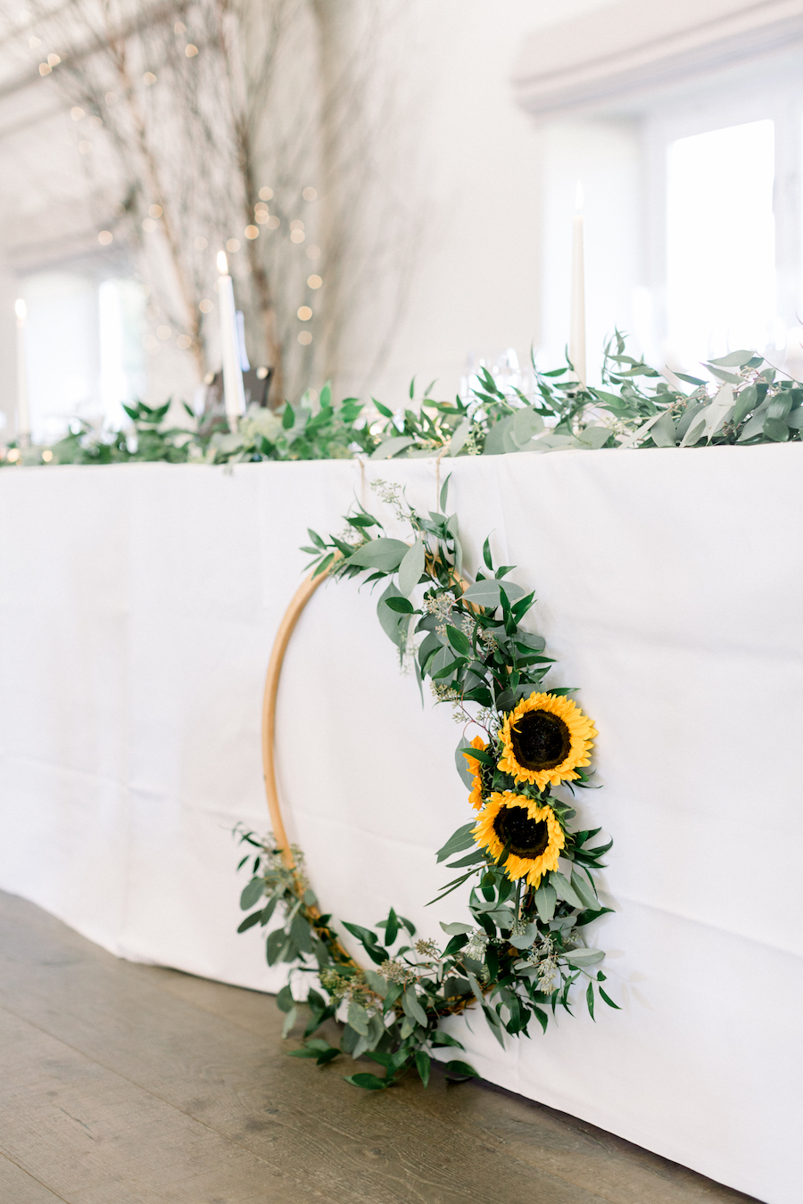 Louisa & Will's light and airy sunflower wedding at Lapstone Barn, with Hannah K Photography (25)