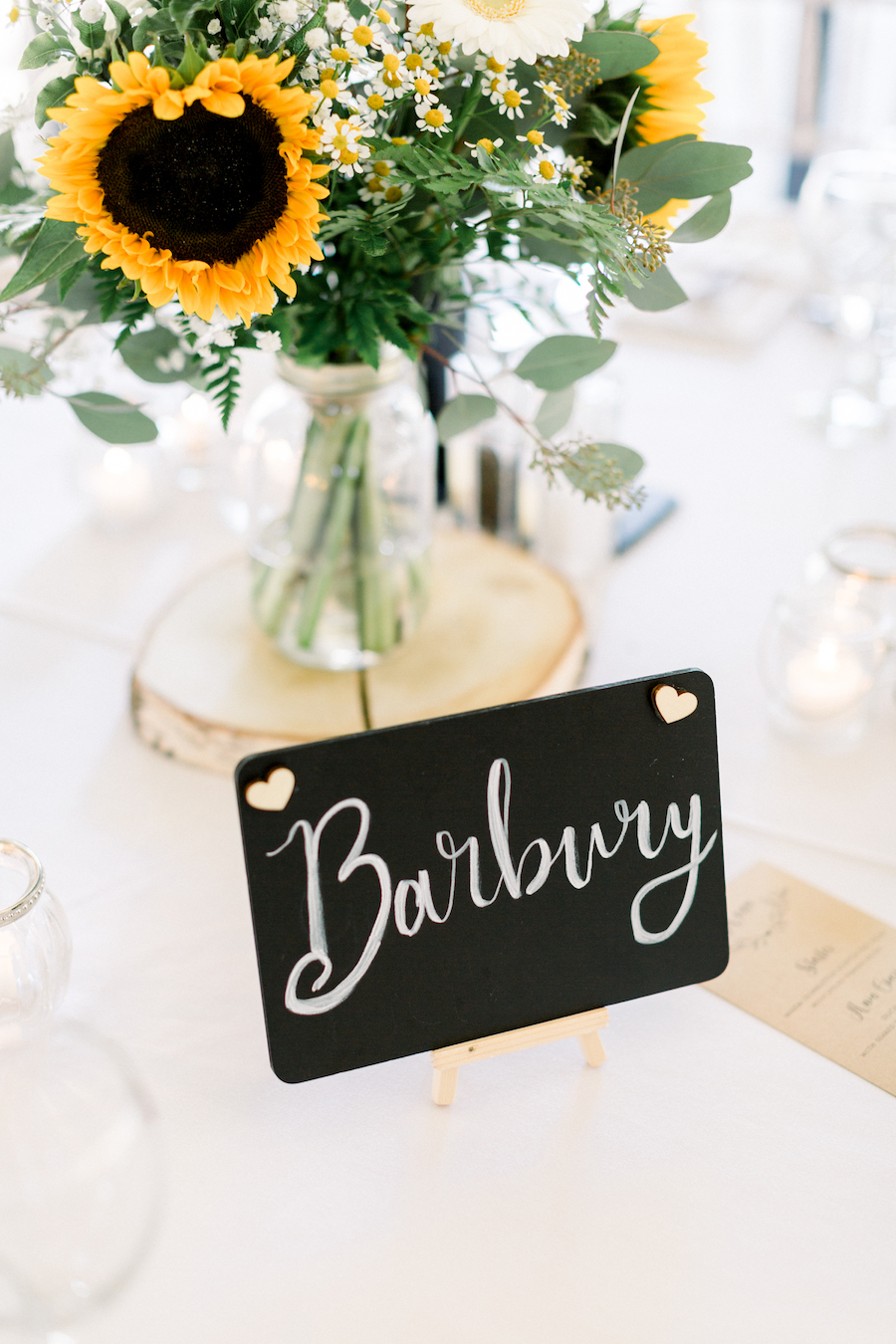 Louisa & Will's light and airy sunflower wedding at Lapstone Barn, with Hannah K Photography (27)