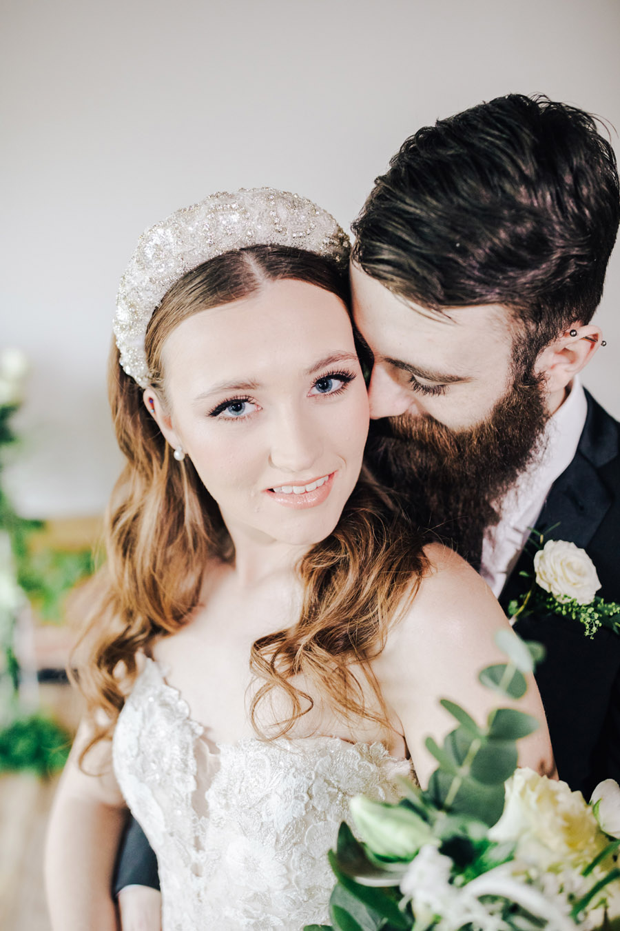 A fairytale of soft tones, for a beautiful wedding look from Sissons Barn (12)