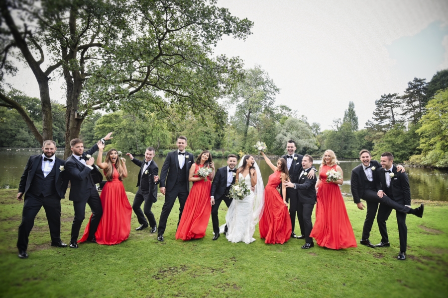 Lauren & Lewis's vibrant fun lakeside wedding, with Jules Fortune Photography (16)