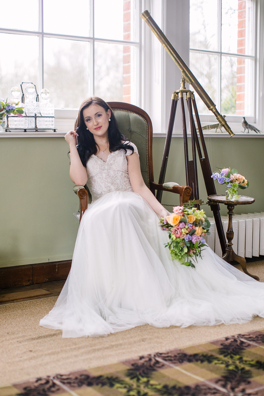 ‘Understated Elegance’ Spring Styled Hampshire Bridal Shoot – Rownhams House, photo credit Nisha Haq Photography (3)