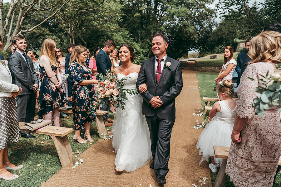 Hayden & Rabia's outdoorsy, natural wedding in Looe, with Tracey Warbey Photography (22)