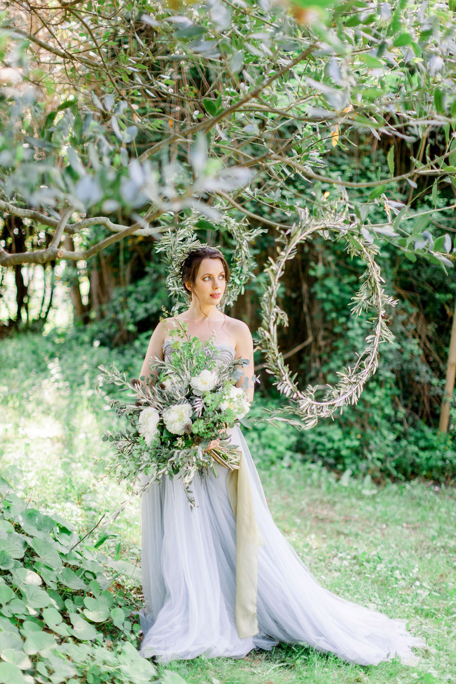 Soft blue tones for a French Chateau wedding style, with Jo Bradbury Photography (29)