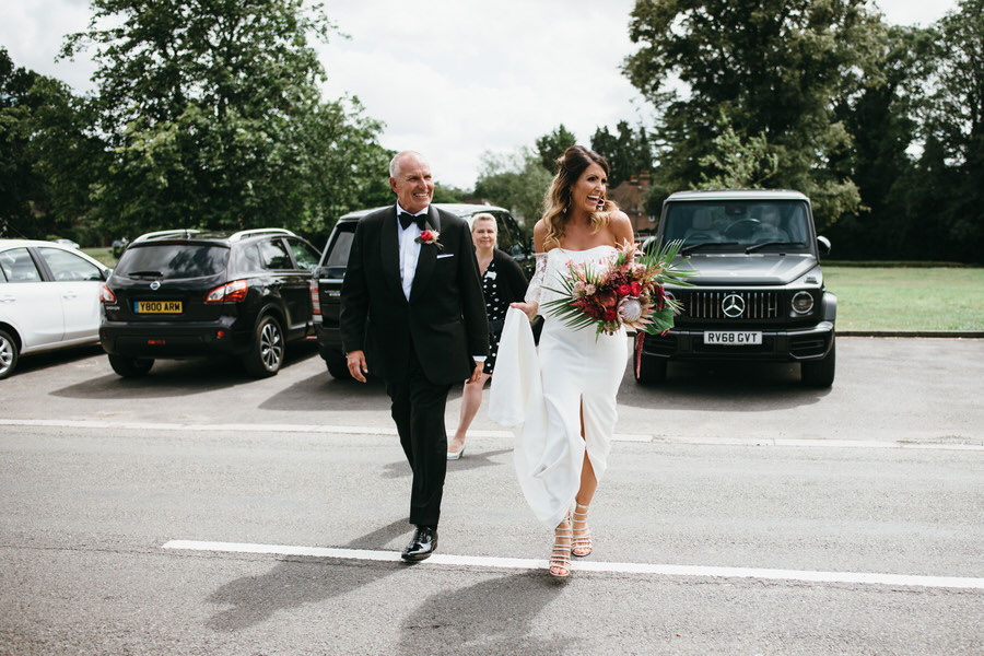 Super elegant and sophisticated black tie wedding in Hertfordshire, photographer credit Simon Biffen Photography (17)
