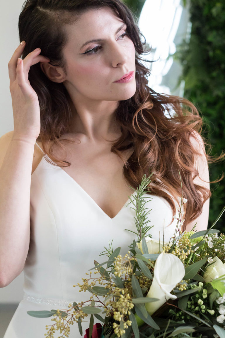 Sleek and modern wedding styling from Yorkshire - English Wedding