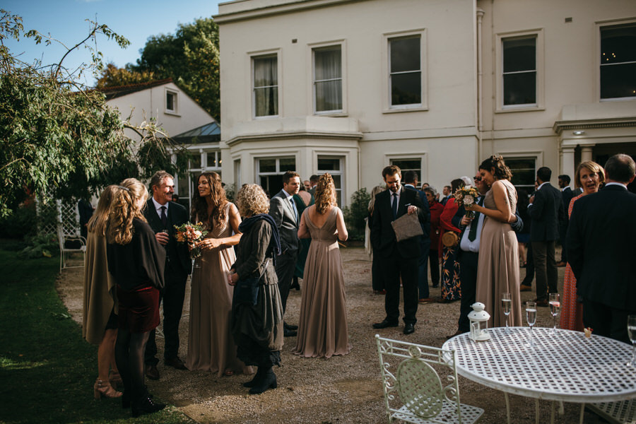James & Sarah's chic, modern Morden Hall wedding, with Simon Biffen Photography (24)