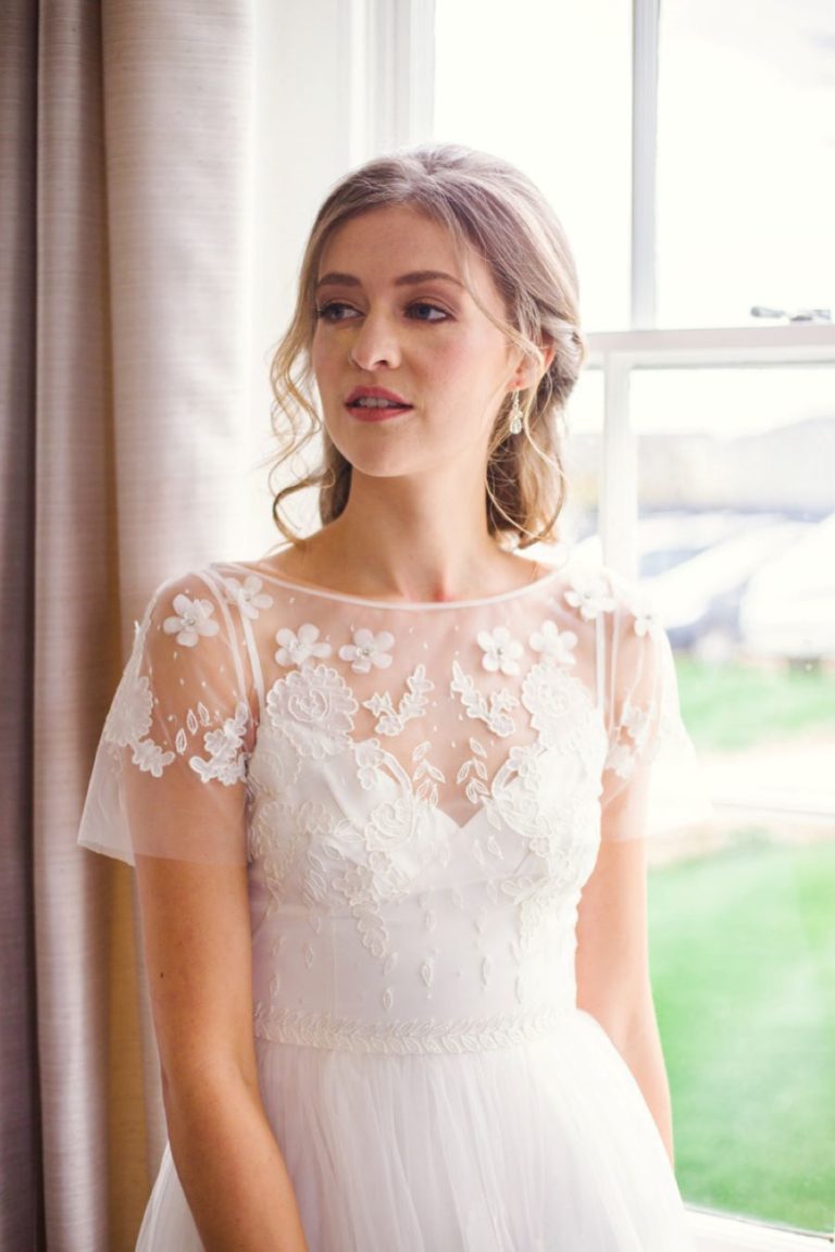 Light and romance with natural blush tones wedding ideas from Downham