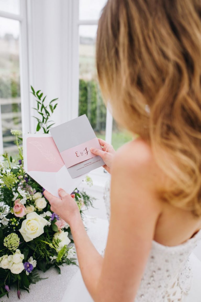 Light and romance with natural blush tones wedding ideas from Downham