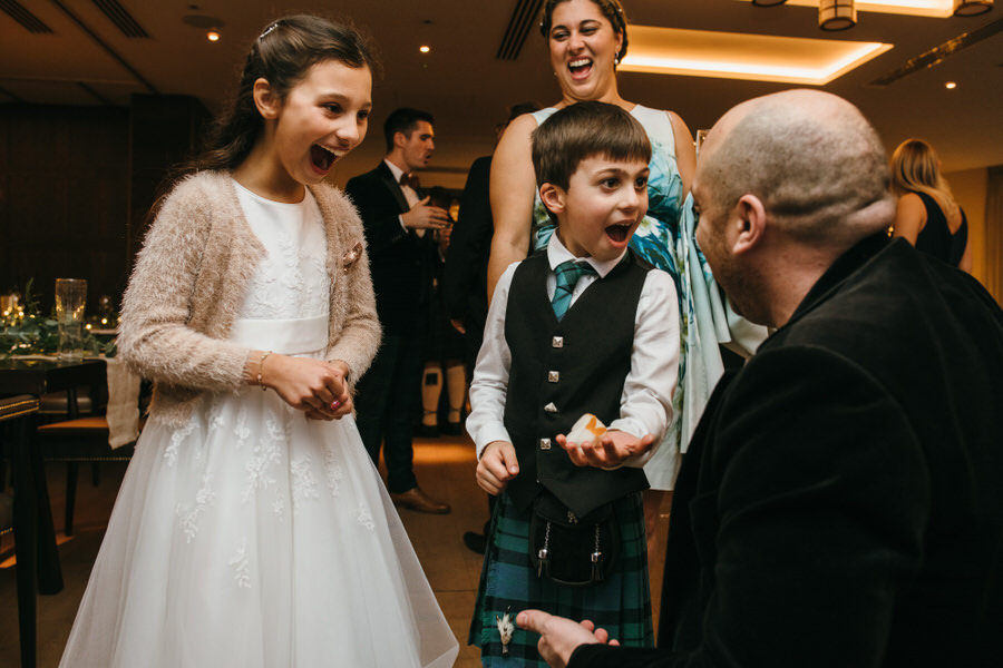 Vicky & Ali's stunning black tie NYE wedding on the Thames, with Simon Biffen Photography (34)