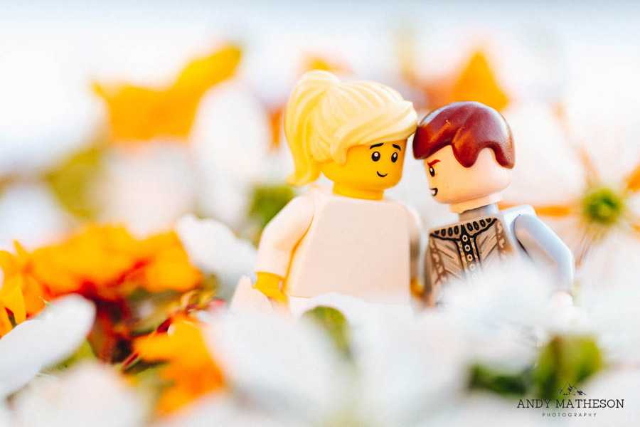 Beautiful lego wedding under lockdown, by Andy Matheson - Yorkshire wedding photographer on English-Wedding.com (29)