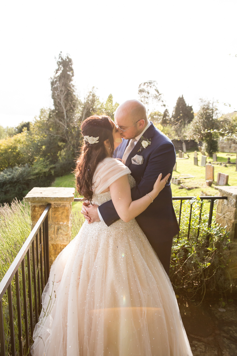 Sparkles and starlight for Gilly & Den’s beautiful Sussex wedding, with Hannah Larkin Photography