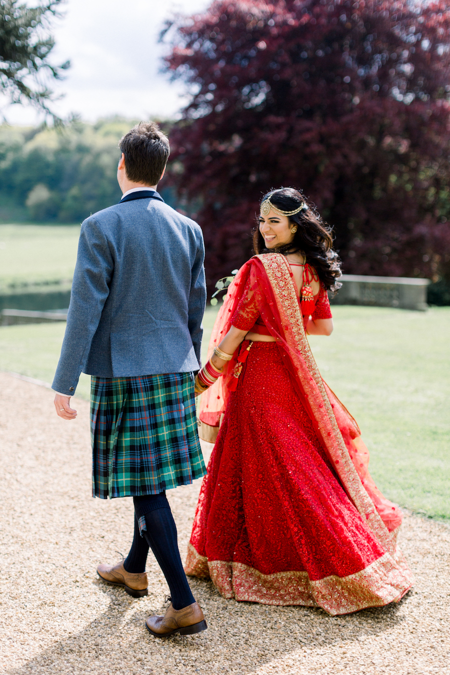 Kiran and Ross's Scottish Indian abbey wedding, with Hannah K Photography (17)