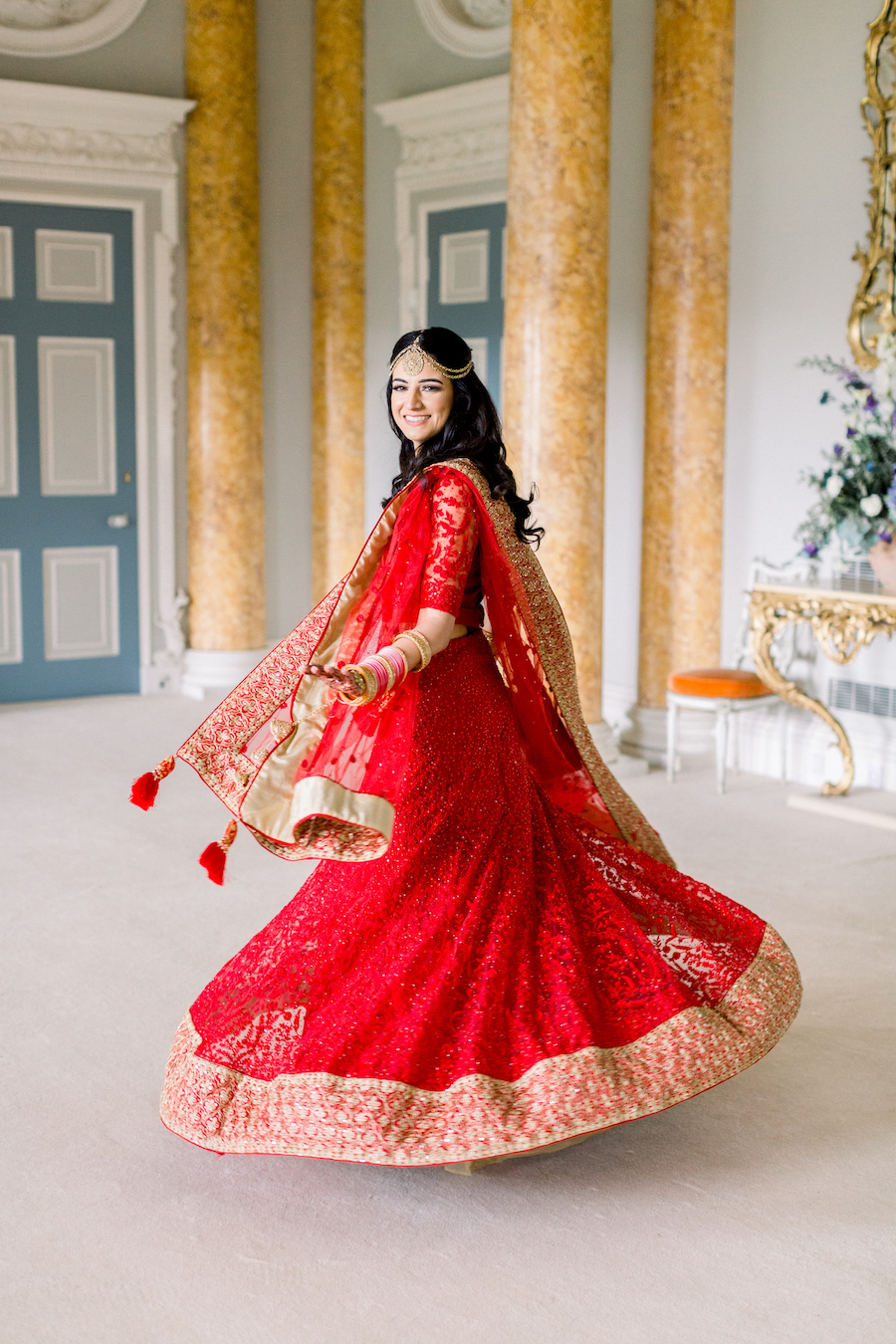 Kiran and Ross's Scottish Indian abbey wedding, with Hannah K Photography (18)