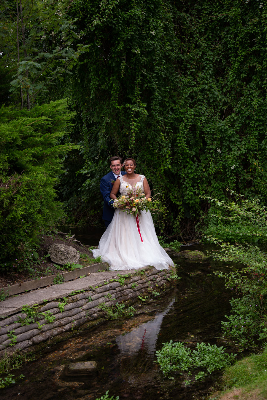 A Magical Wedding World with a Cascade of Colours from Passionate Reds through to the Palest Pinks, with Barefoot Photography (8)