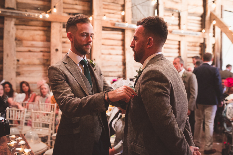 Jo & James's beautifully rustic Pimhill Barn wedding, with Brightwing Photography (19)