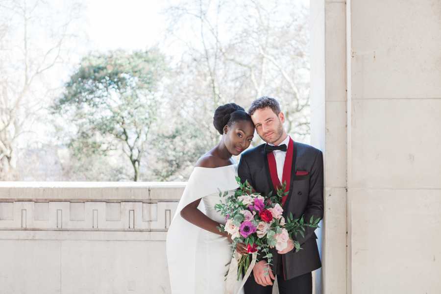 Breathtakingly beautiful - diversity wins in this stunning RSA London wedding editorial! (6)