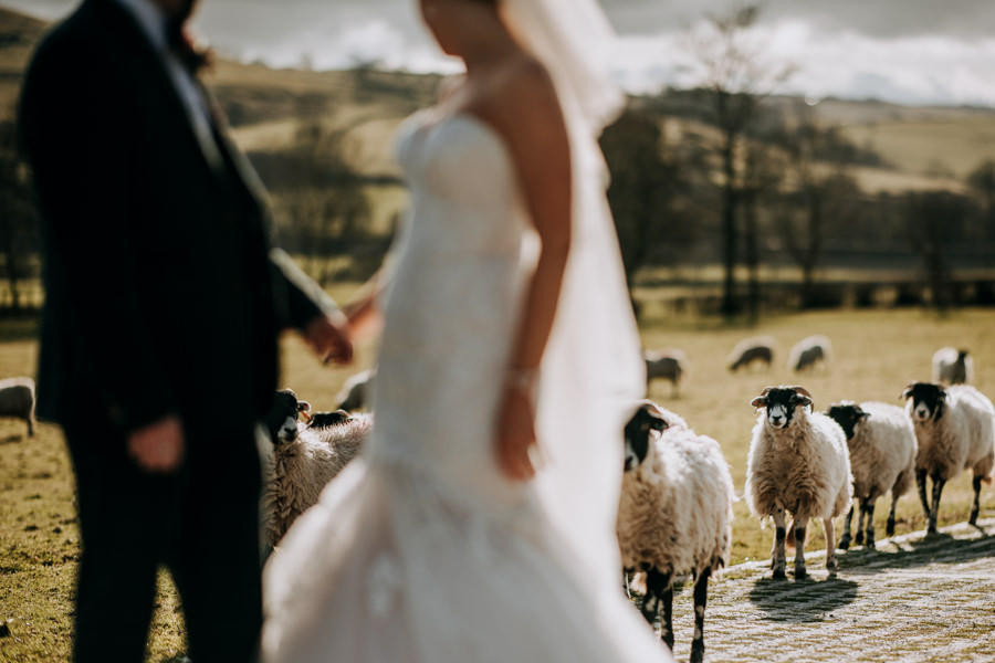 Tim & Emily's rustic and pretty Bolton Abbey wedding, with M and G Photography (38)