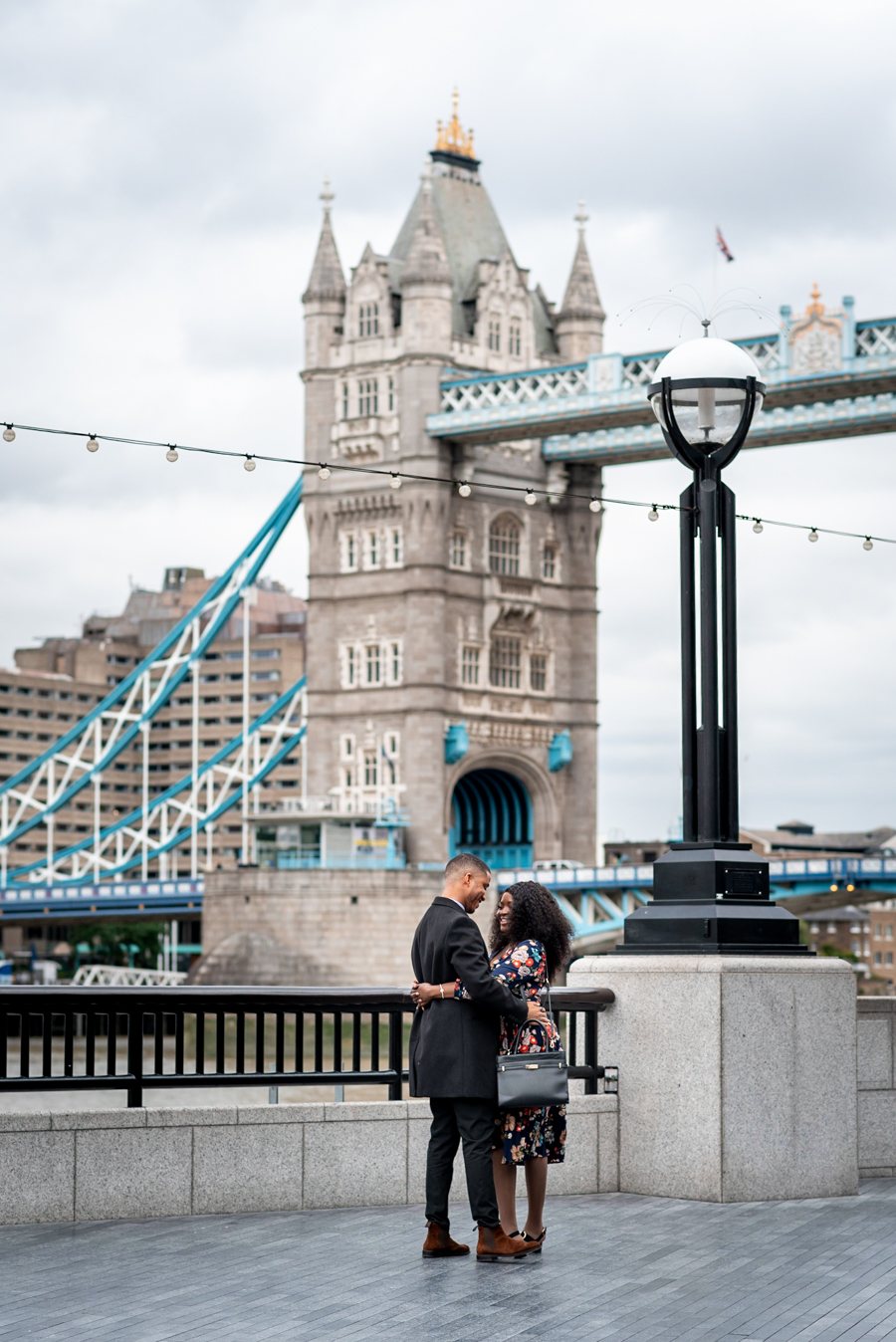 Akinwale & Oluwaseun’s dream proposal in London, captured on camera by Matt Badenoch Photography