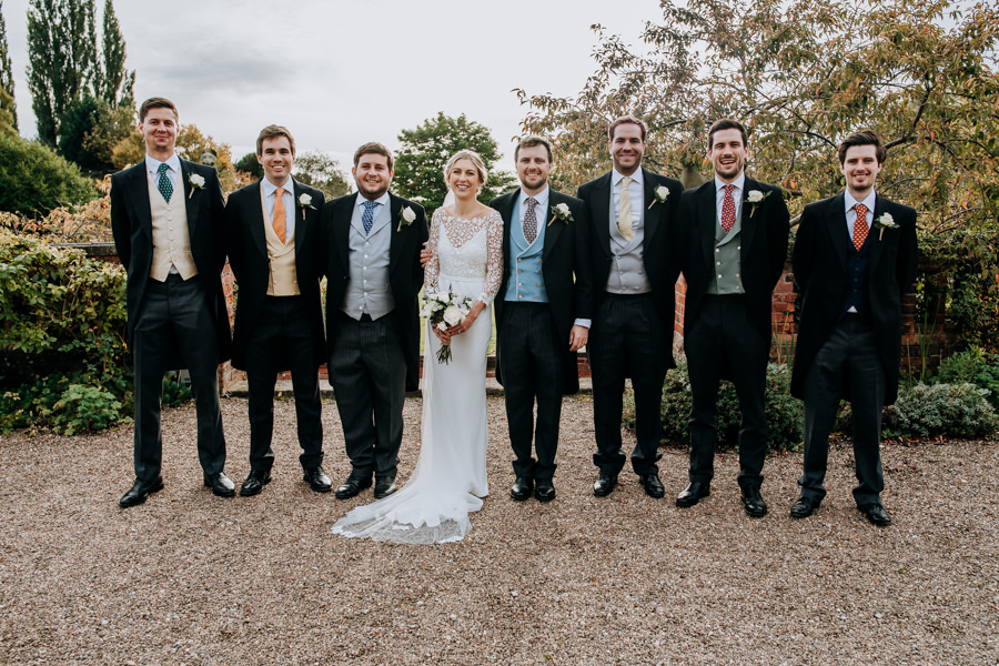 Becky & Jono's classic, timelessly beautiful Hodsock Priory wedding, with M and G Wedding Photography (30)