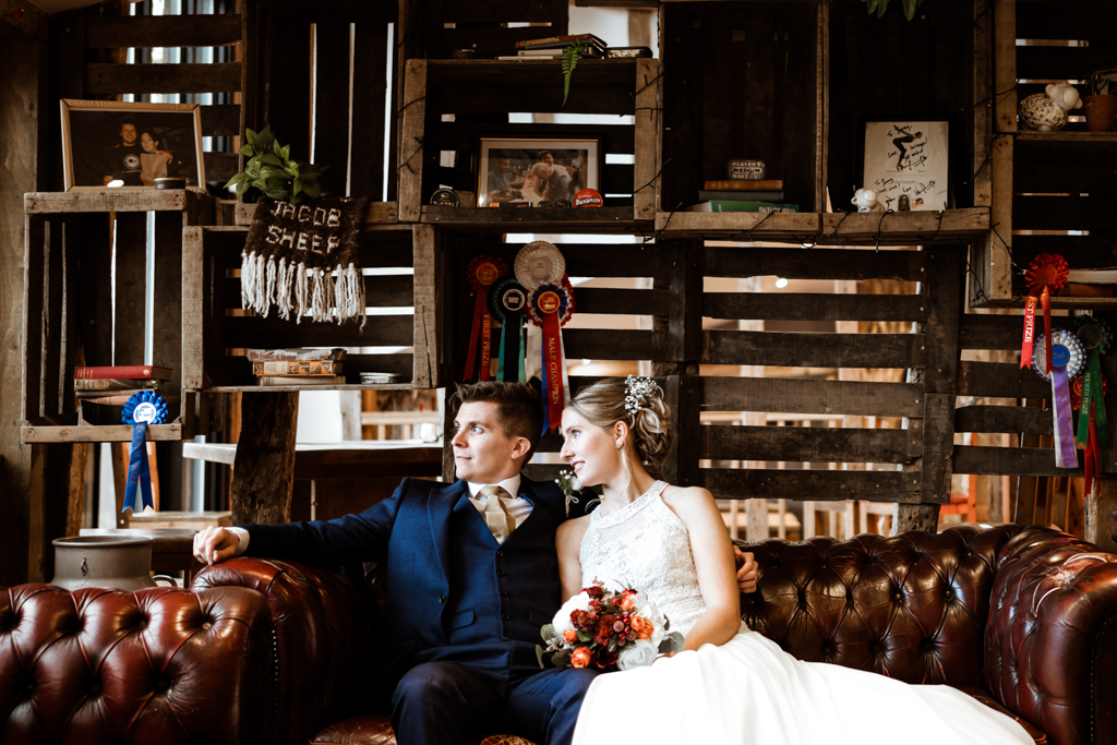 Sophie and Christopher's joyful, festive 2020 wedding at Jimmy's Farm, with Him & Her Wedding Photography (15)