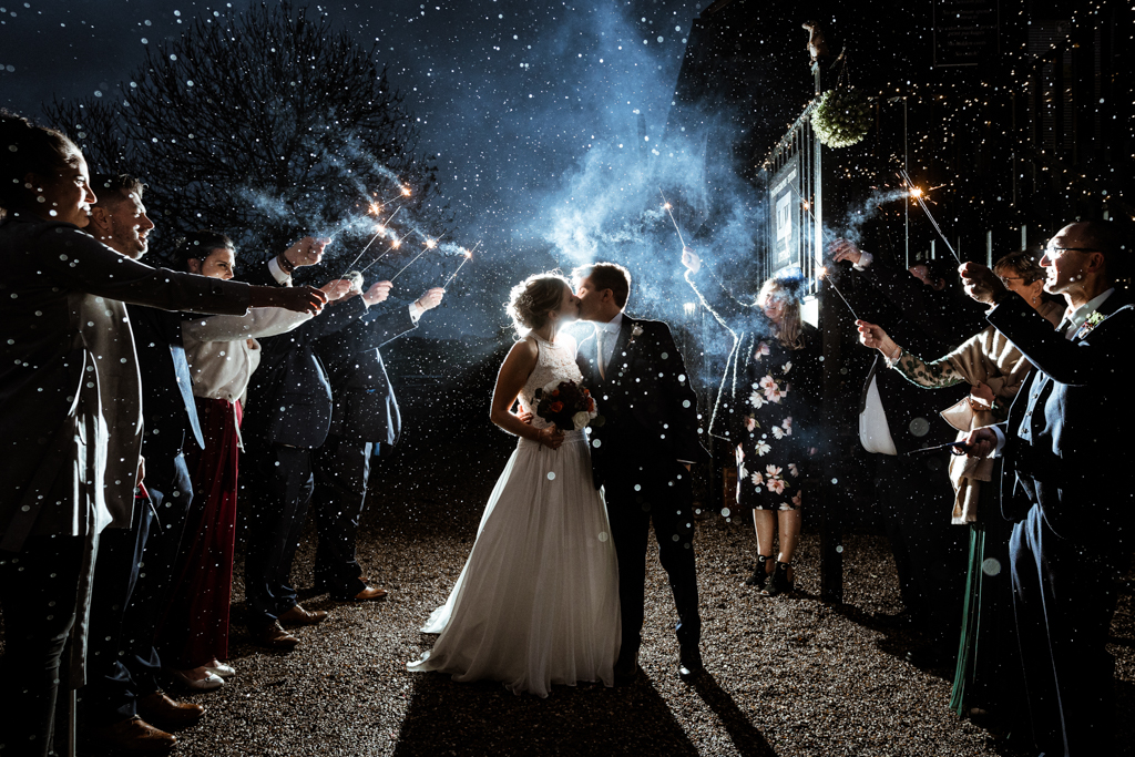 Sophie and Christopher's joyful, festive 2020 wedding at Jimmy's Farm, with Him & Her Wedding Photography (32)