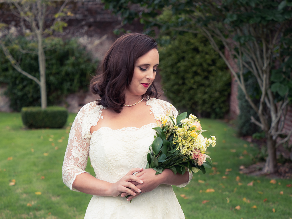 Traditional vintage styled wedding photoshoot at The Orangery Suite, photographer credit Dom Brenton Photography (25)
