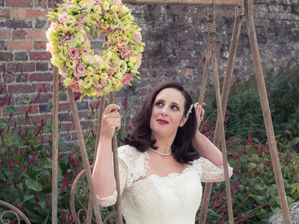 Traditional vintage styled wedding photoshoot at The Orangery Suite, photographer credit Dom Brenton Photography (48)