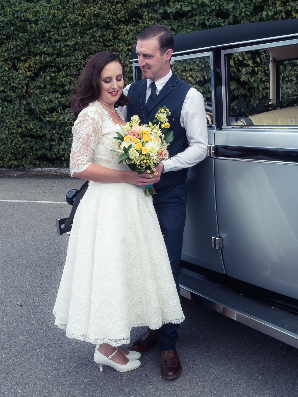 Traditional vintage styled wedding photoshoot at The Orangery Suite, photographer credit Dom Brenton Photography (47)