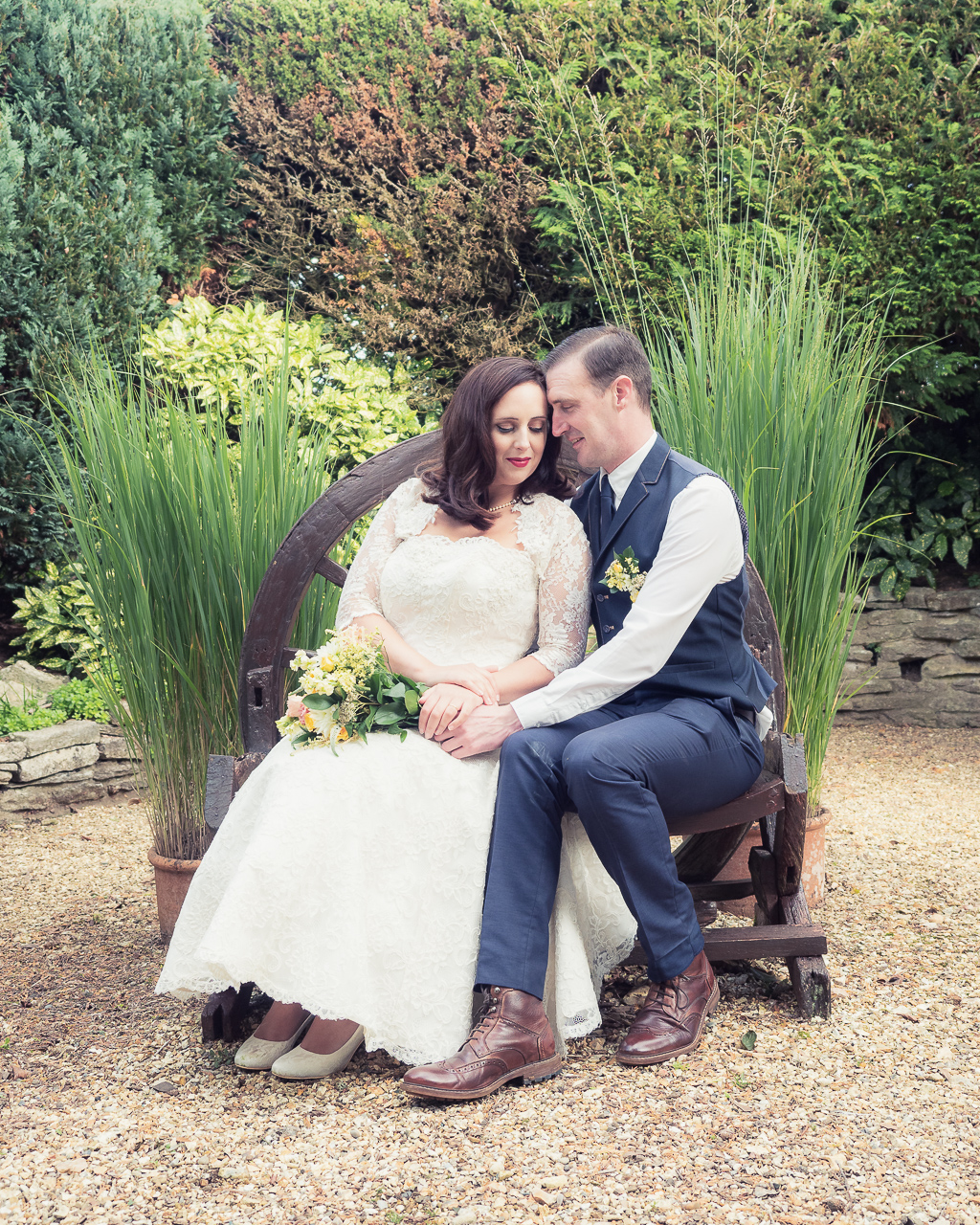 Traditional vintage styled wedding photoshoot at The Orangery Suite, photographer credit Dom Brenton Photography (29)