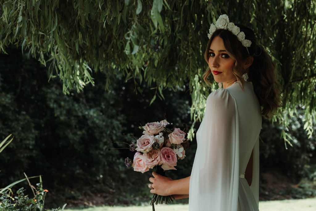 Contemporary Black & Pink wedding styling ideas at Bawtry Hall, image credit Esther Louise Triffitt Photography (25)