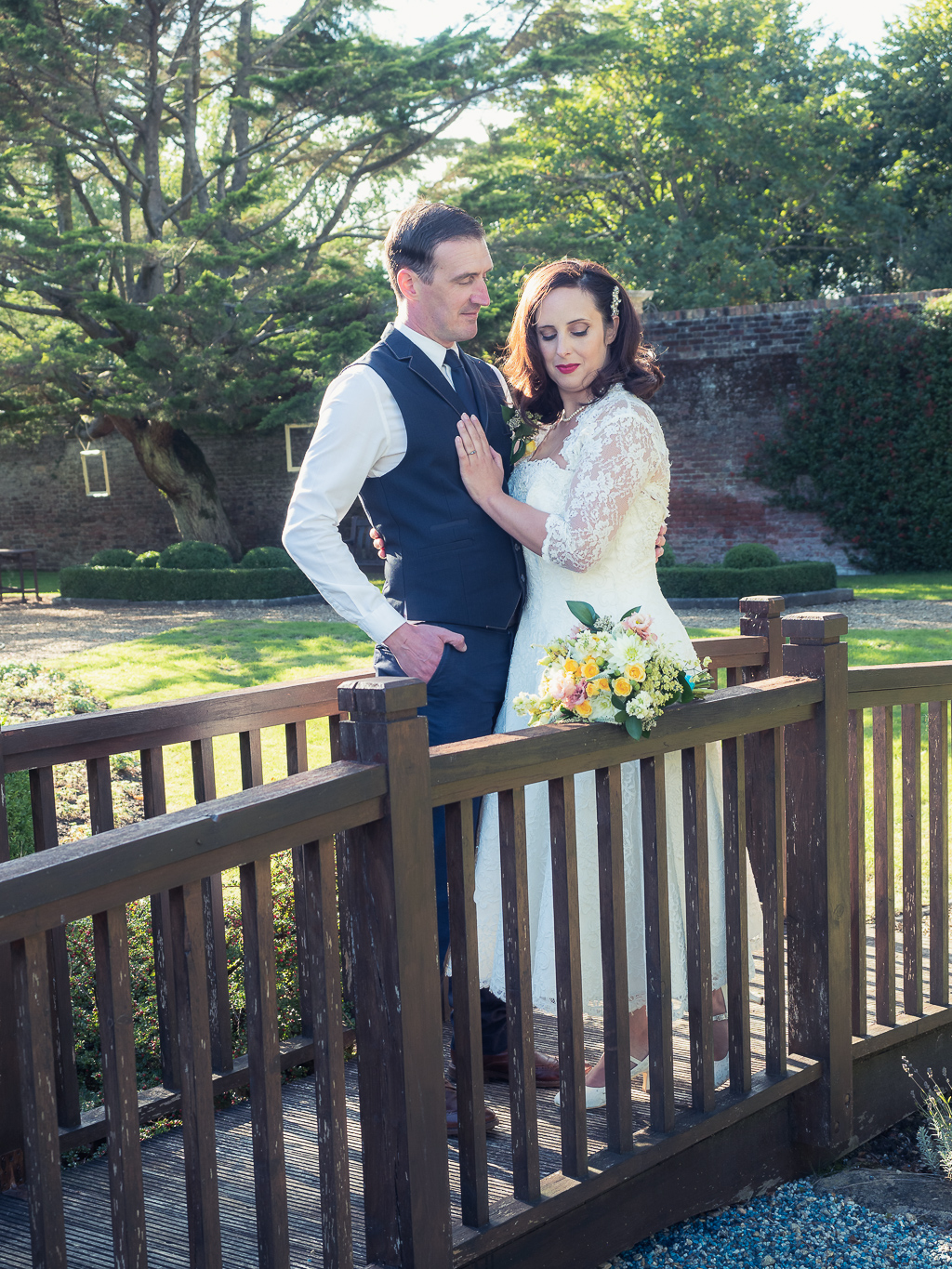Traditional vintage styled wedding photoshoot at The Orangery Suite, photographer credit Dom Brenton Photography (17)