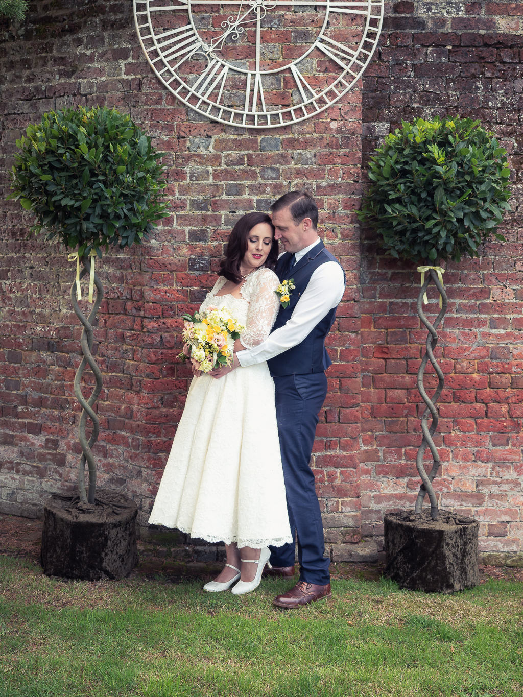 Traditional vintage styled wedding photoshoot at The Orangery Suite, photographer credit Dom Brenton Photography (13)