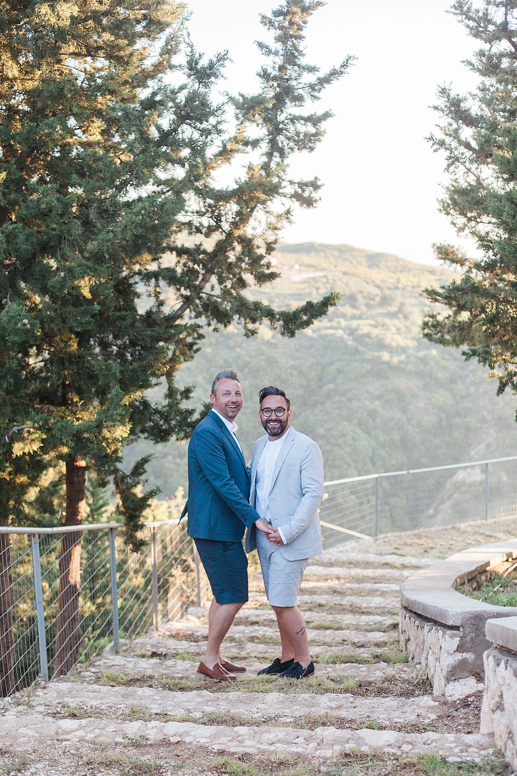 Lefkada Greece same sex vow renewal, image credit Maxeen Kim Photography