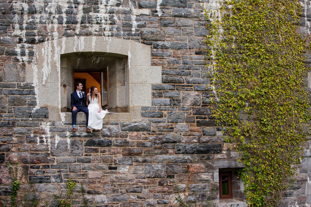 Polhawn fort wedding photography by Martin Dabek