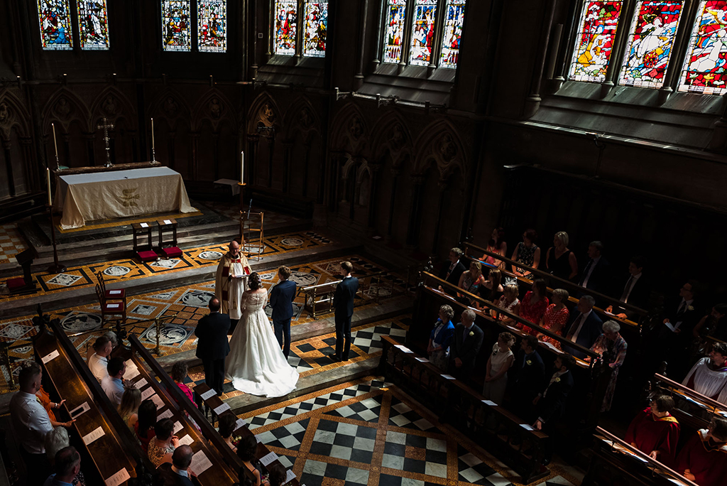 Real wedding at St John's college captured by Jonathan Bickle Photography