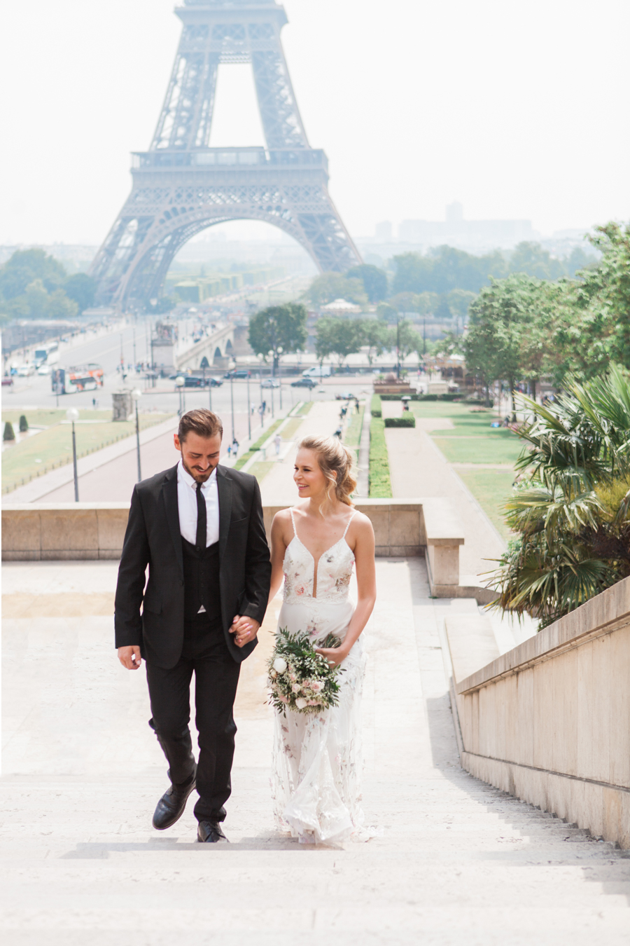 Paris destination wedding photography inspiration by Amanda Karen Photography