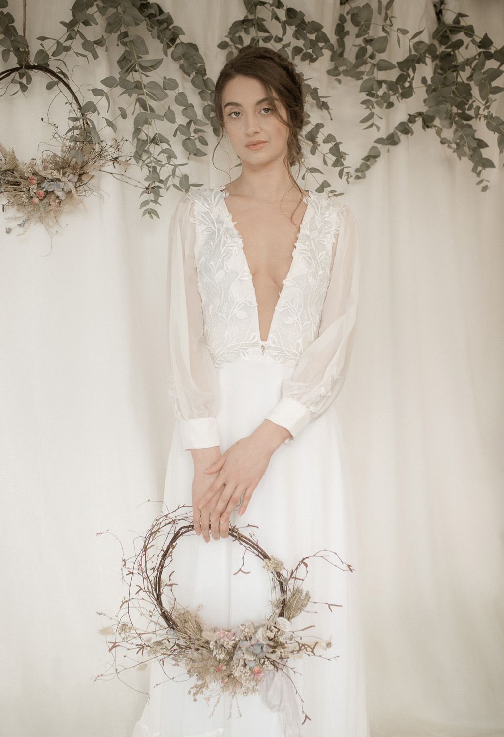 Where the Wild Things Grow 2022 bridal collection by ethical UK wedding dress designer Jessica Turner