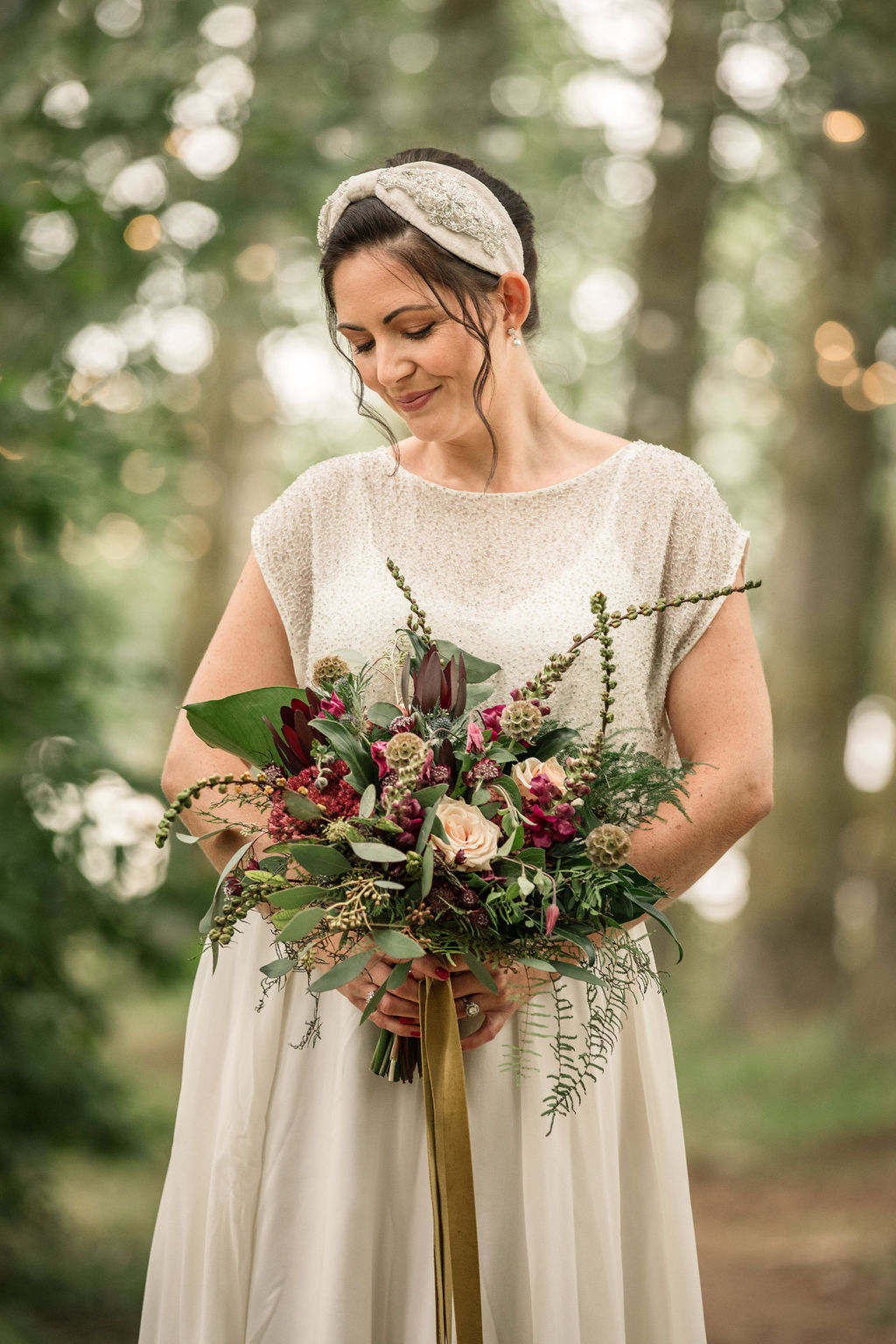 sustainable horsley hale wedding inspiration with Four Counties Awards, image credit Becky Harley Photography