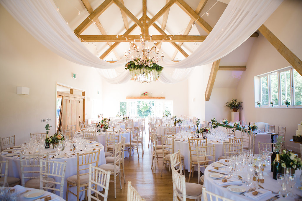 Real Wedding Breakfast at Hyde Barn by Lucy Davenport Photography