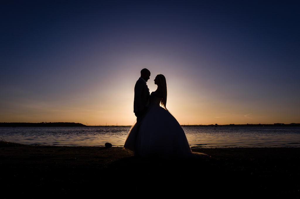 Real wedding at Sandbanks by Libra Photographic