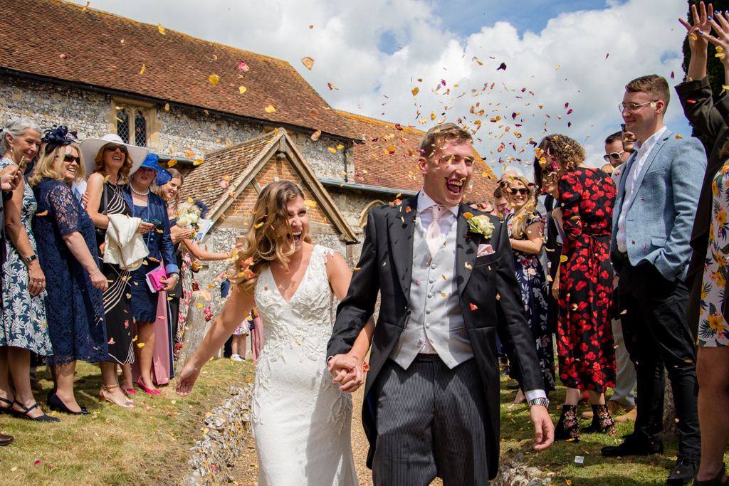 Real wedding at church in Hampshire, captured by Captured by Crissi-1