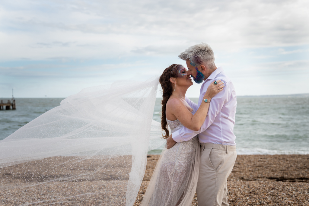 Styled Shoot at Southsea Beach, captured by Captured by Crissi