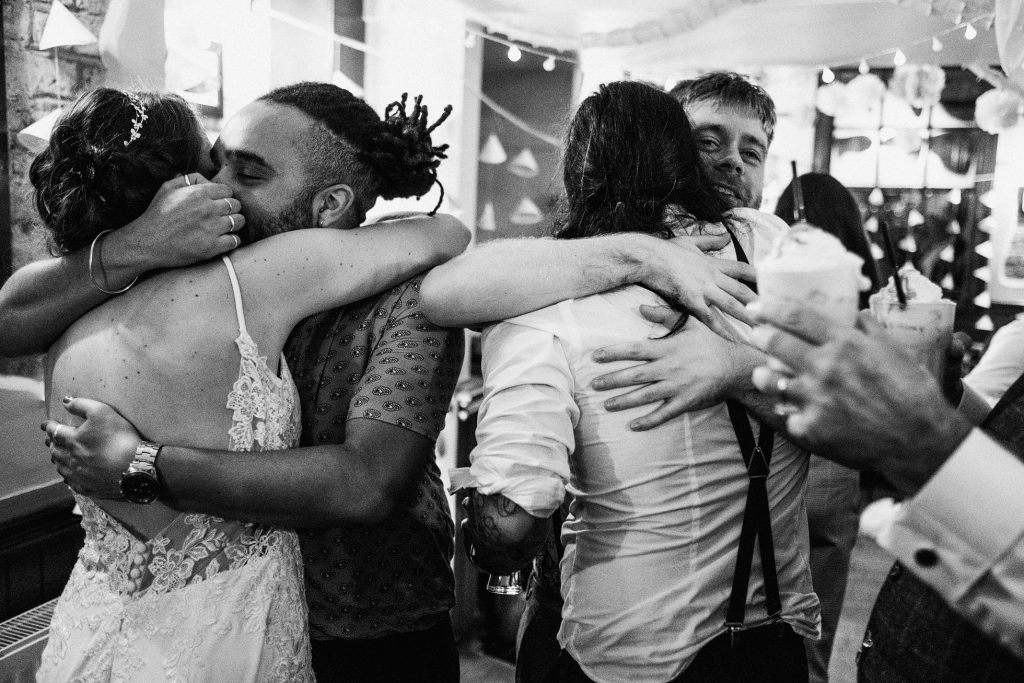 Lindsey and Seb's epic party wedding captured by York Place Studios