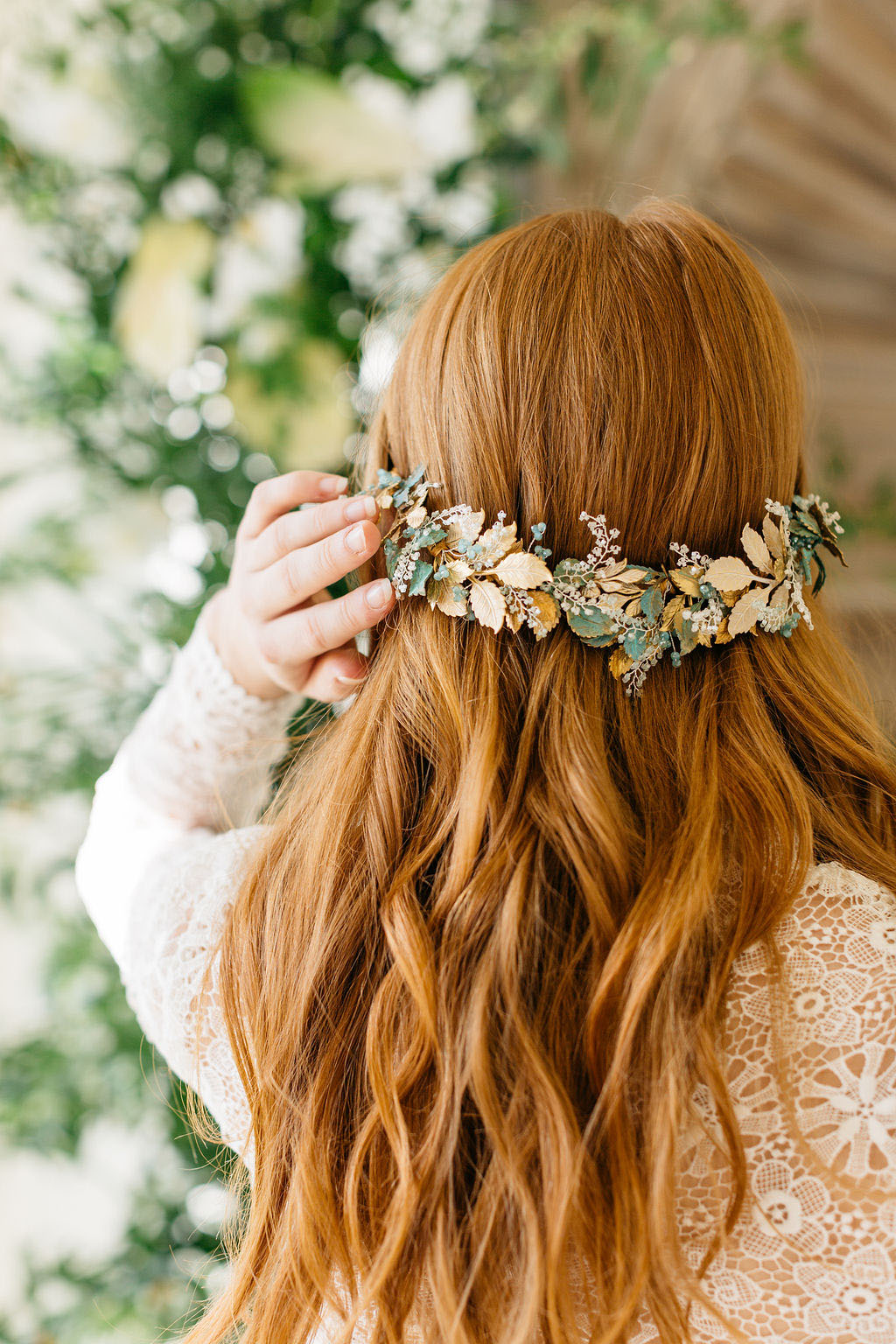 Heirloom bridal accessories by Clare Lloyd