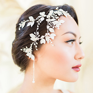 Beautiful bridal hair accessories by Clare Lloyd
