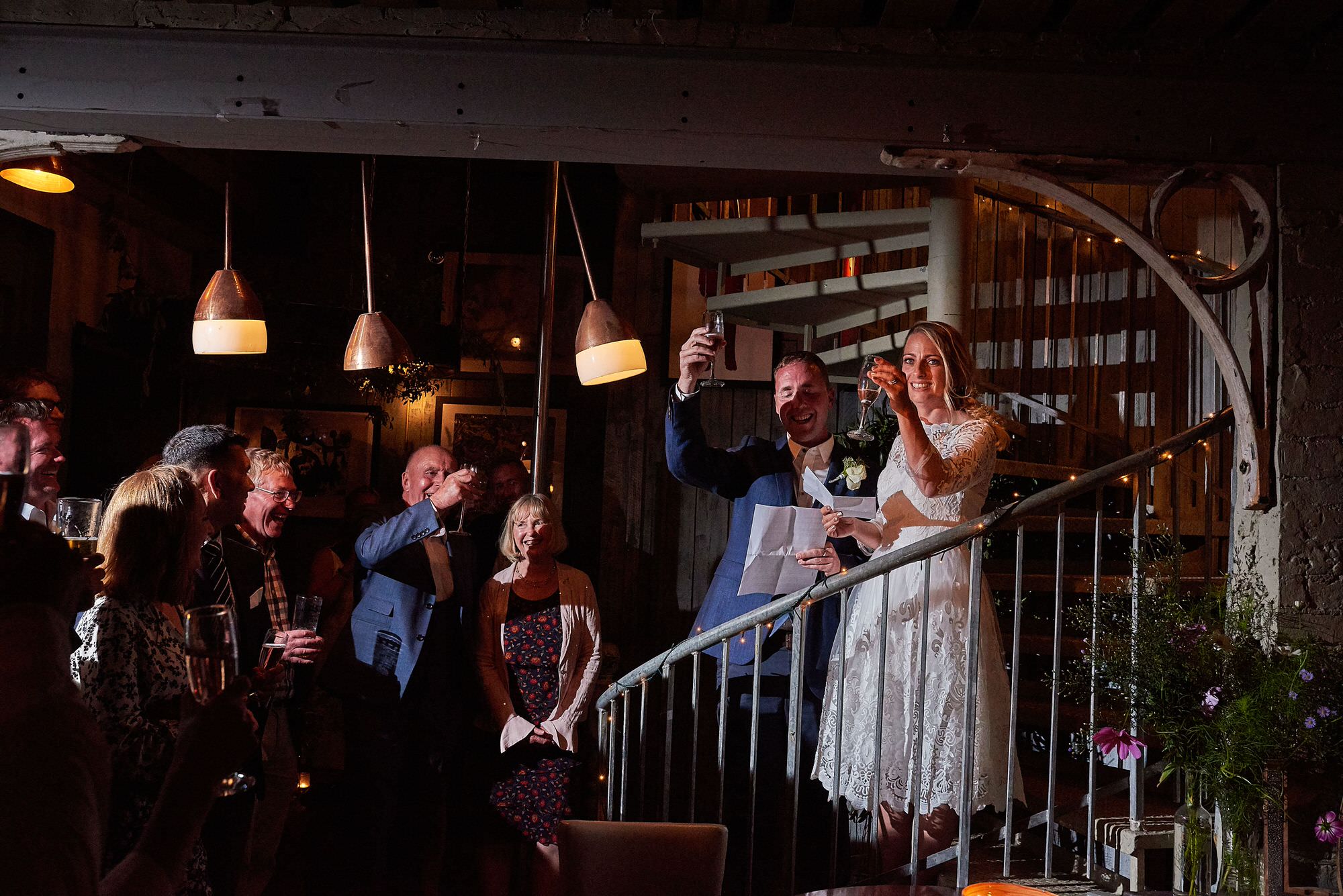 Dorset Queen wedding on a boat by Libra Photographic