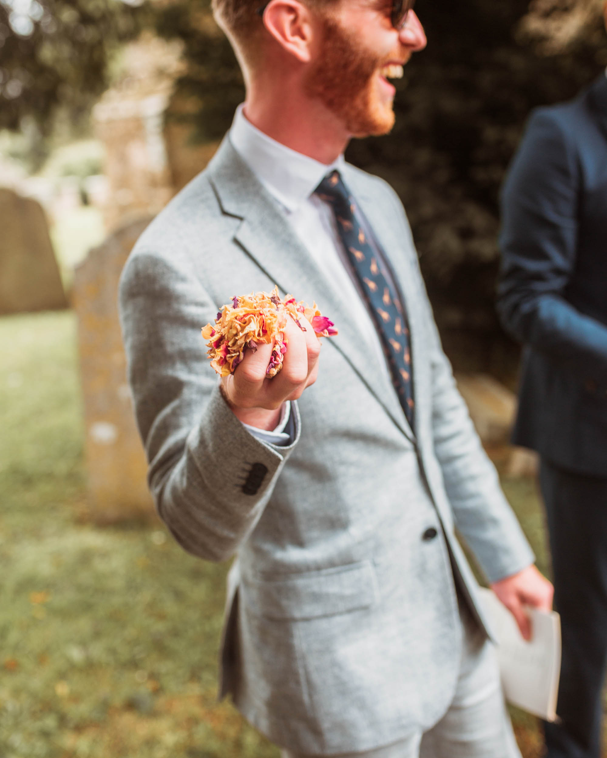 sustainable wedding suit ideas - do you really need to buy new? Accessorise and support local sellers instead