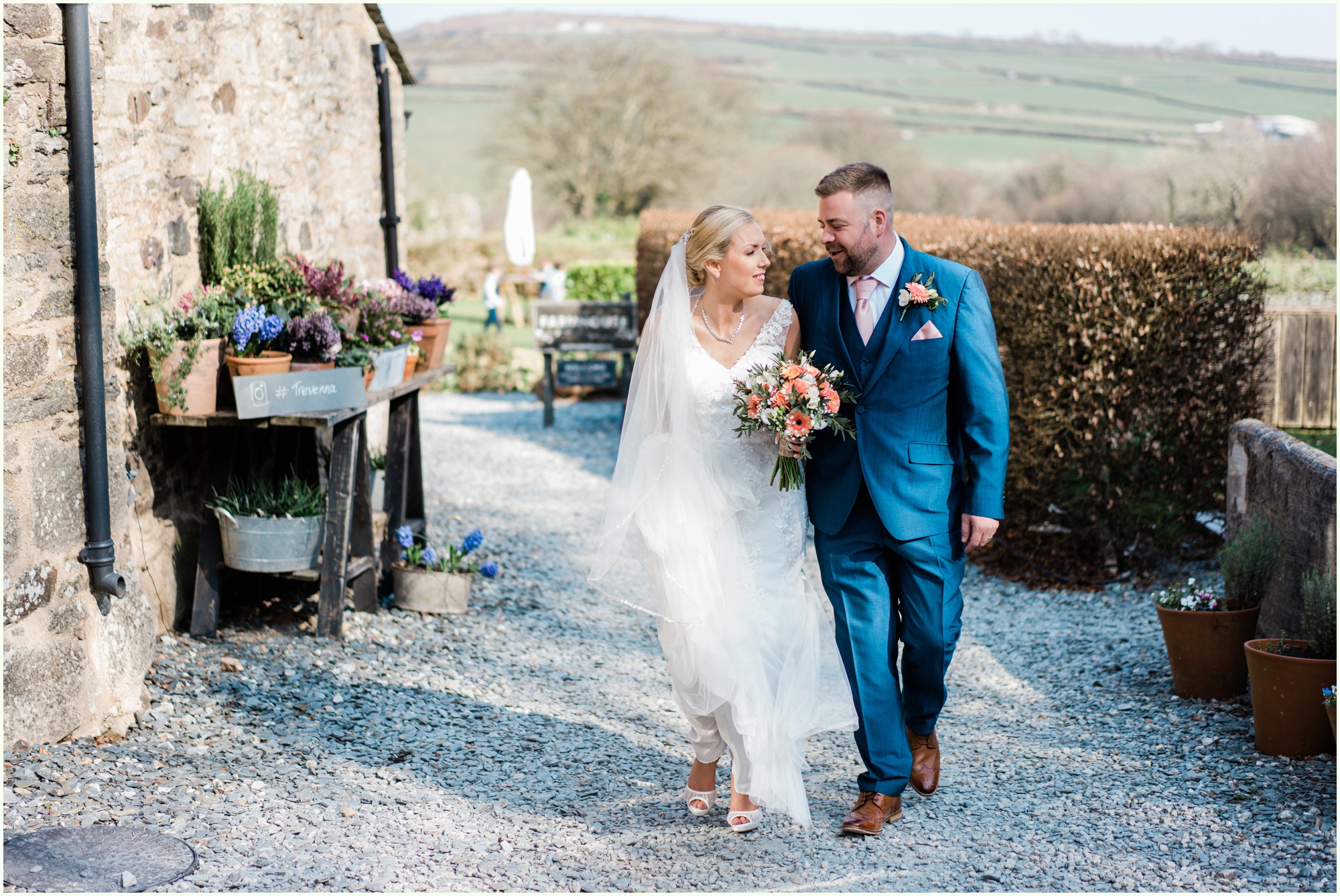 A beautiful Cornish wedding at Trevenna Barns with Younger Photography